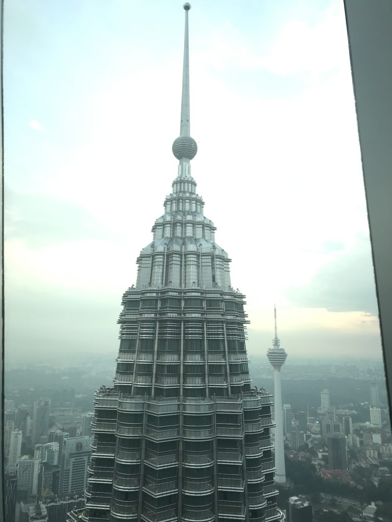 Kuala Lumpur Twin Towers Top Floor View