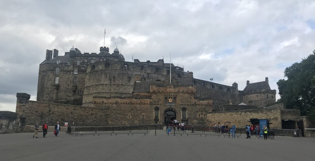 Edinburgh Castle is one of the must-see places in Edinburgh